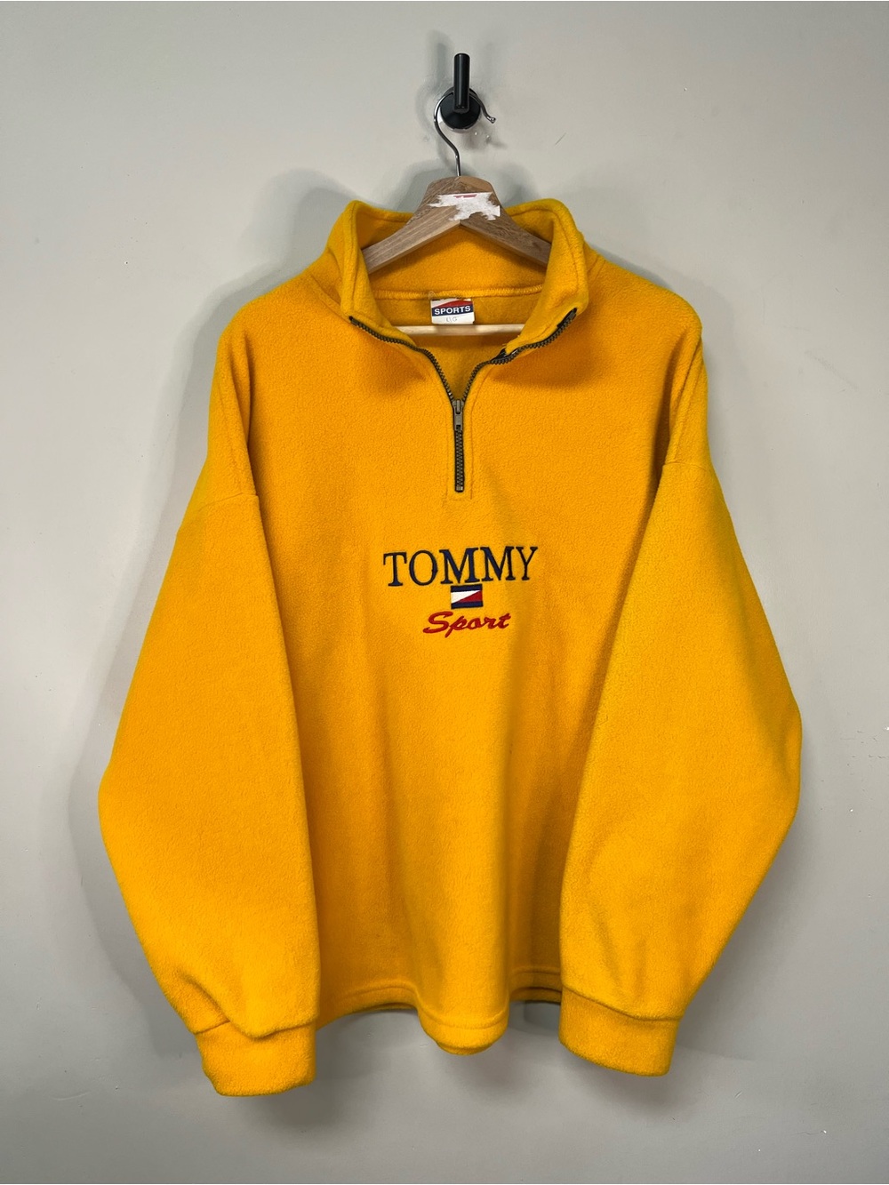 Vintage 90s Tommy Sports Fleece Sweater